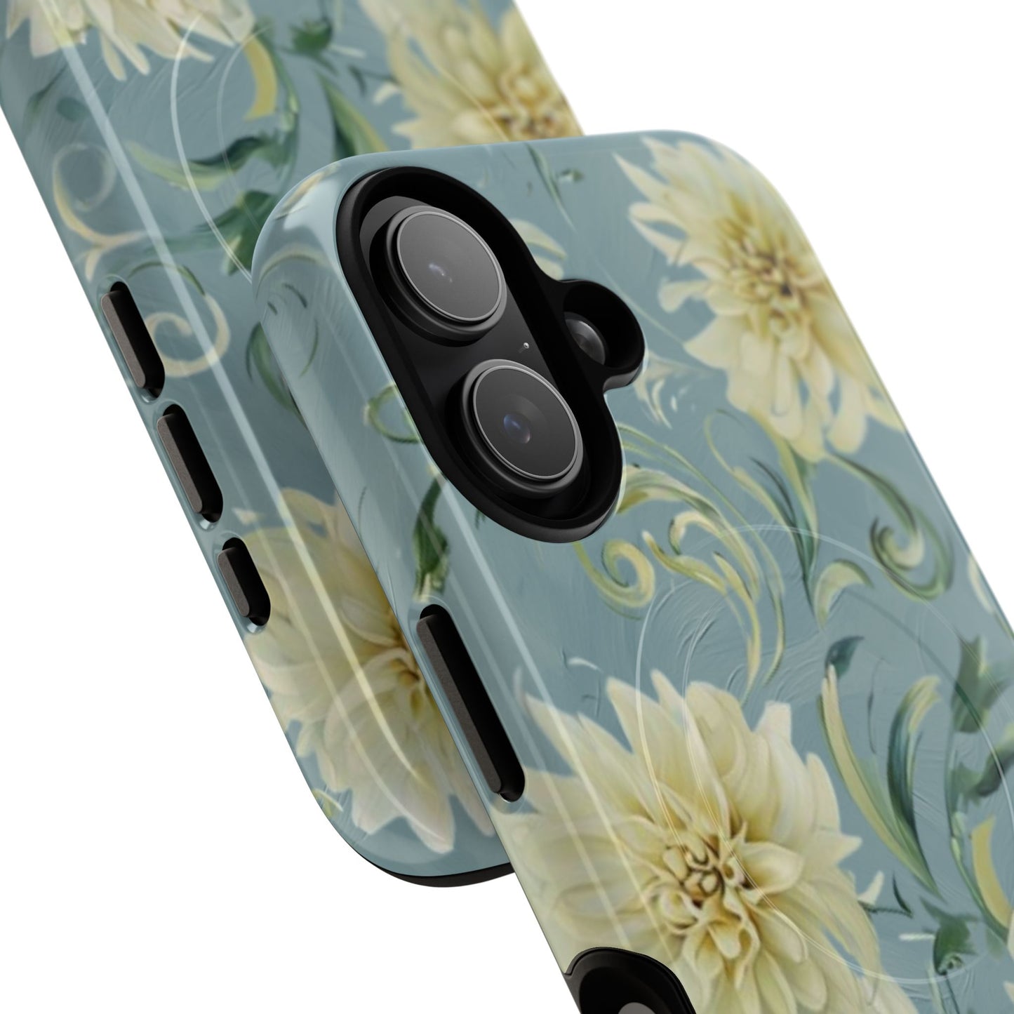 Golden Dahlia Trio iPhone MagSafe Case