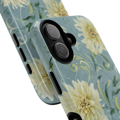 Golden Dahlia Trio iPhone MagSafe Case