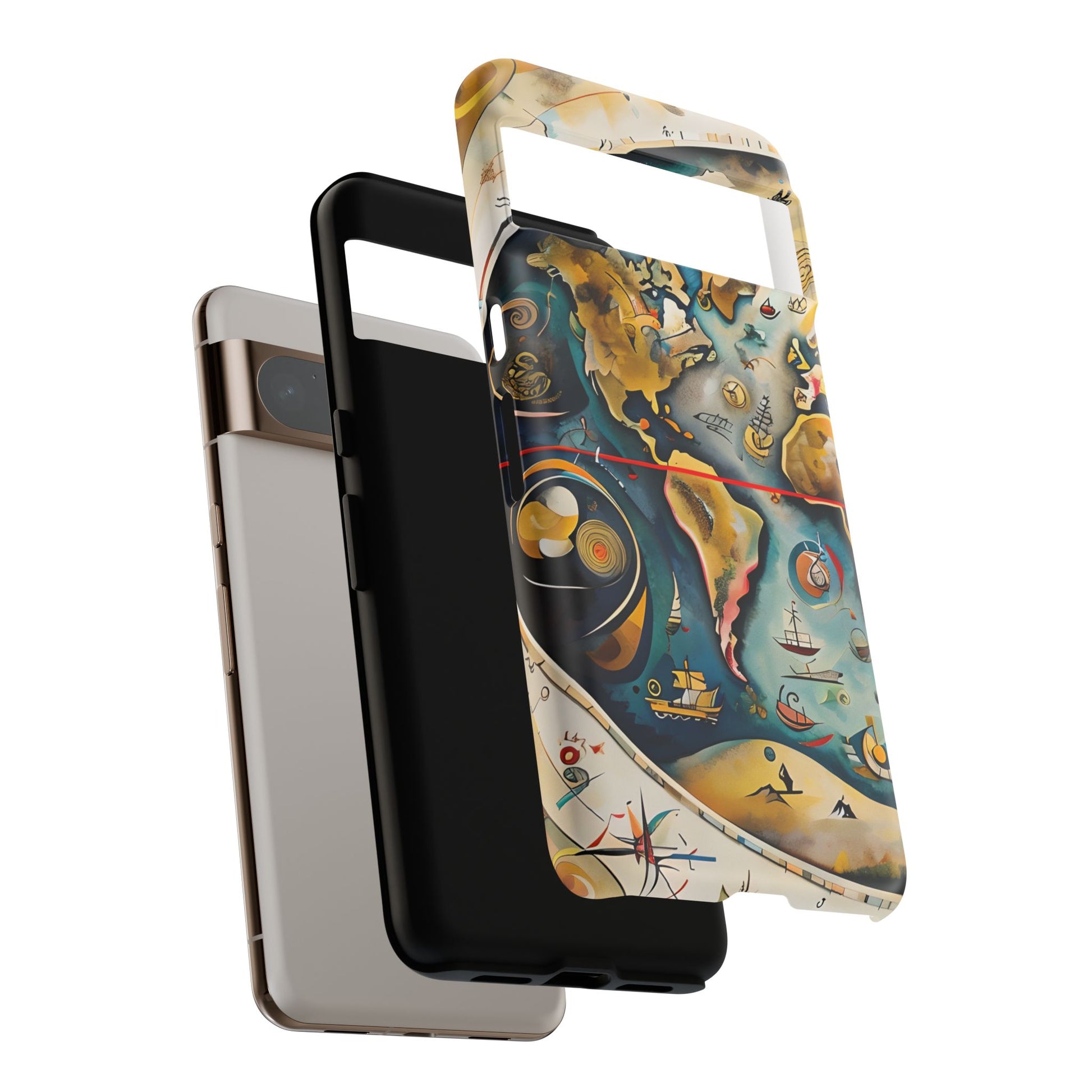 Celestial Map Google Pixel 8 Pro Tough Case - Antique Star Chart Phone Cover