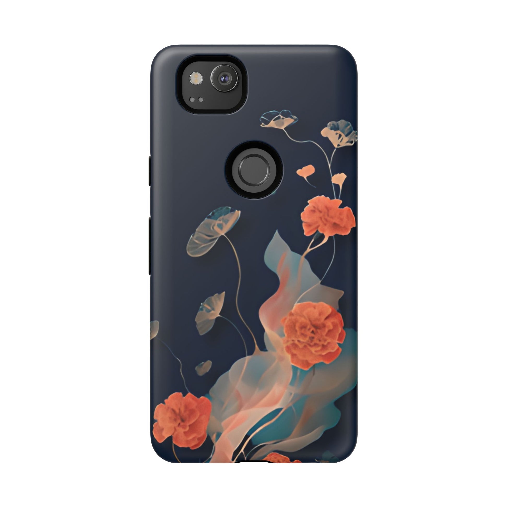 Lotus Reverie - Elegant Artistic Floral Google Pixel 2 Tough Phone Case - Painterly Lotus Blossom Design