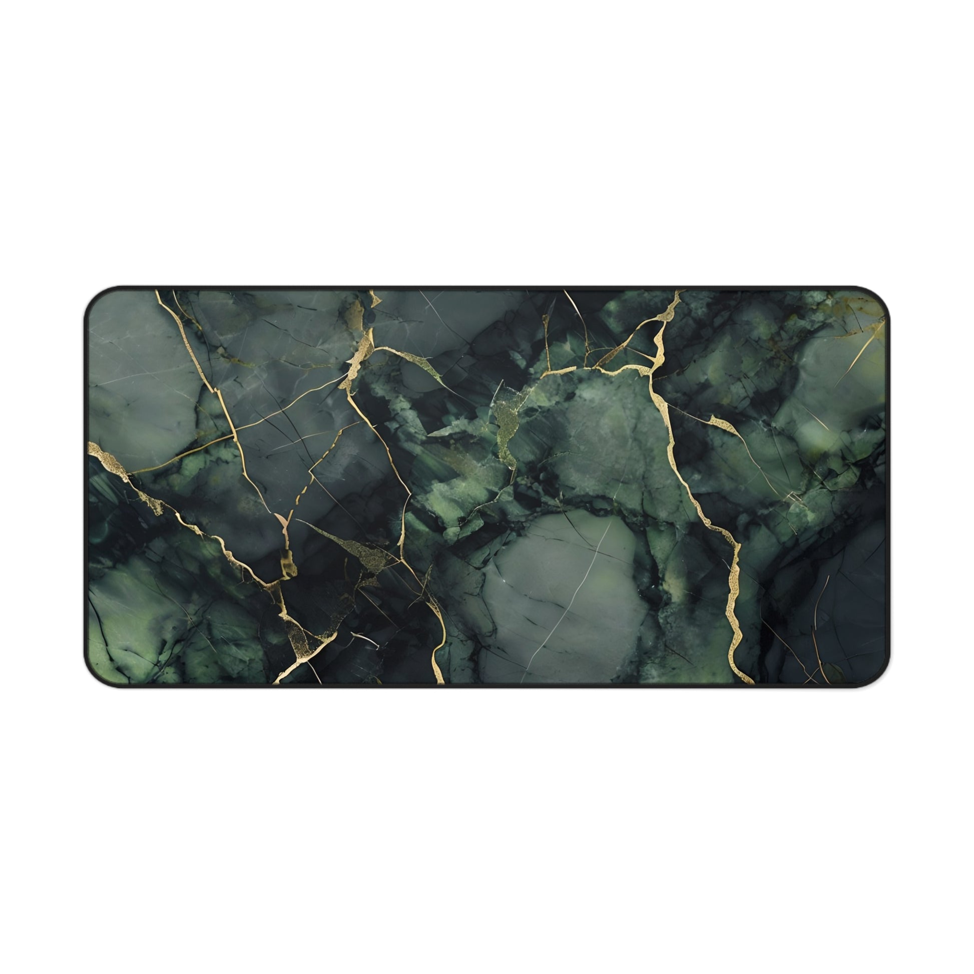 Verdant Vein Designer Desk Mat - Premium Office Desk Pad, 3 Sizes Available, Artistic Workspace Protection