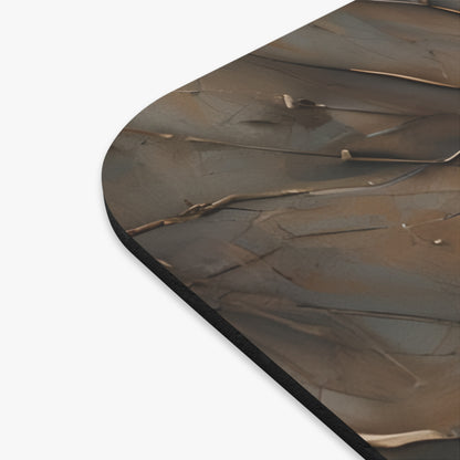 Close-up of Earthstone Mandala mouse pad showing printed mandala detail