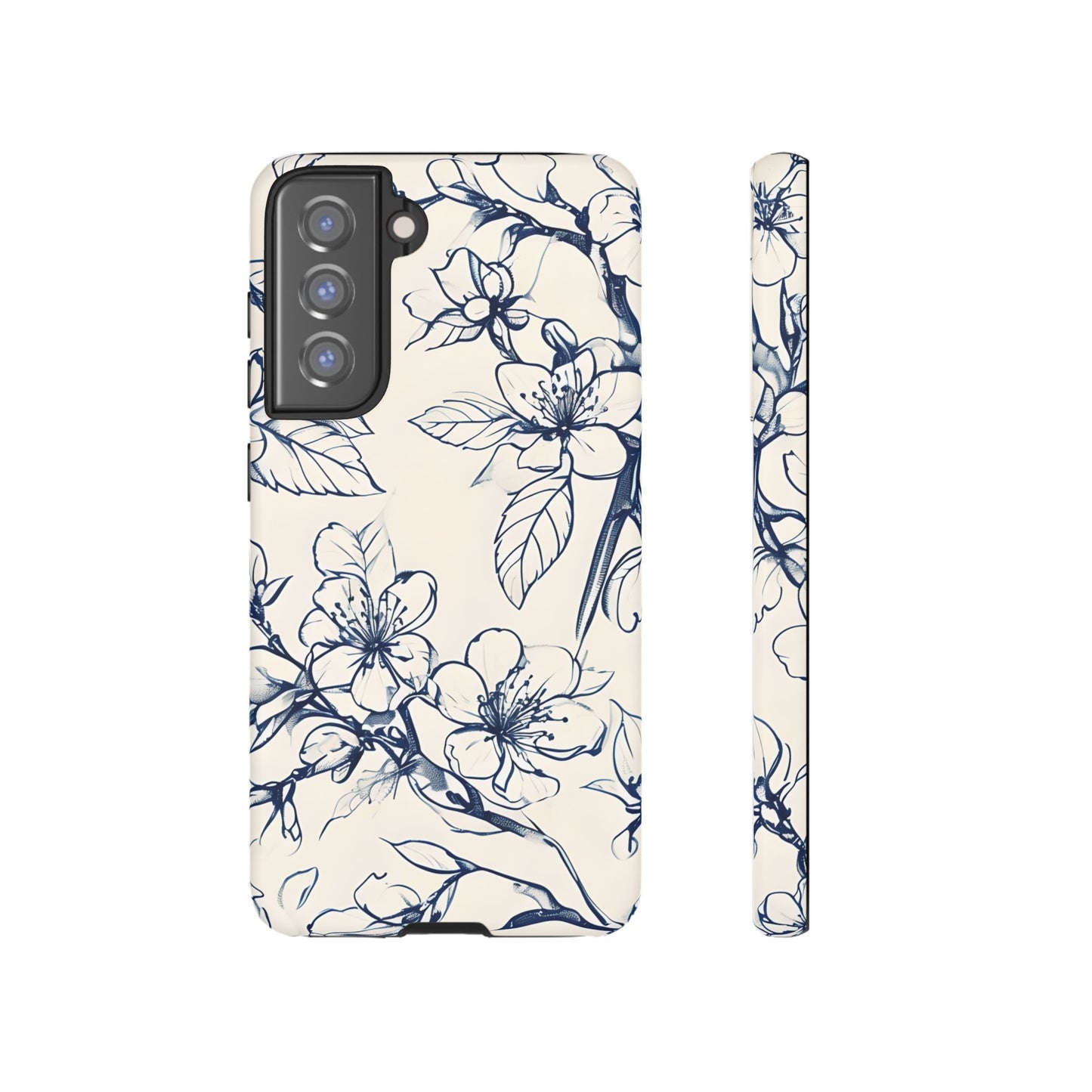Blossom Sketch Samsung Galaxy Tough Case