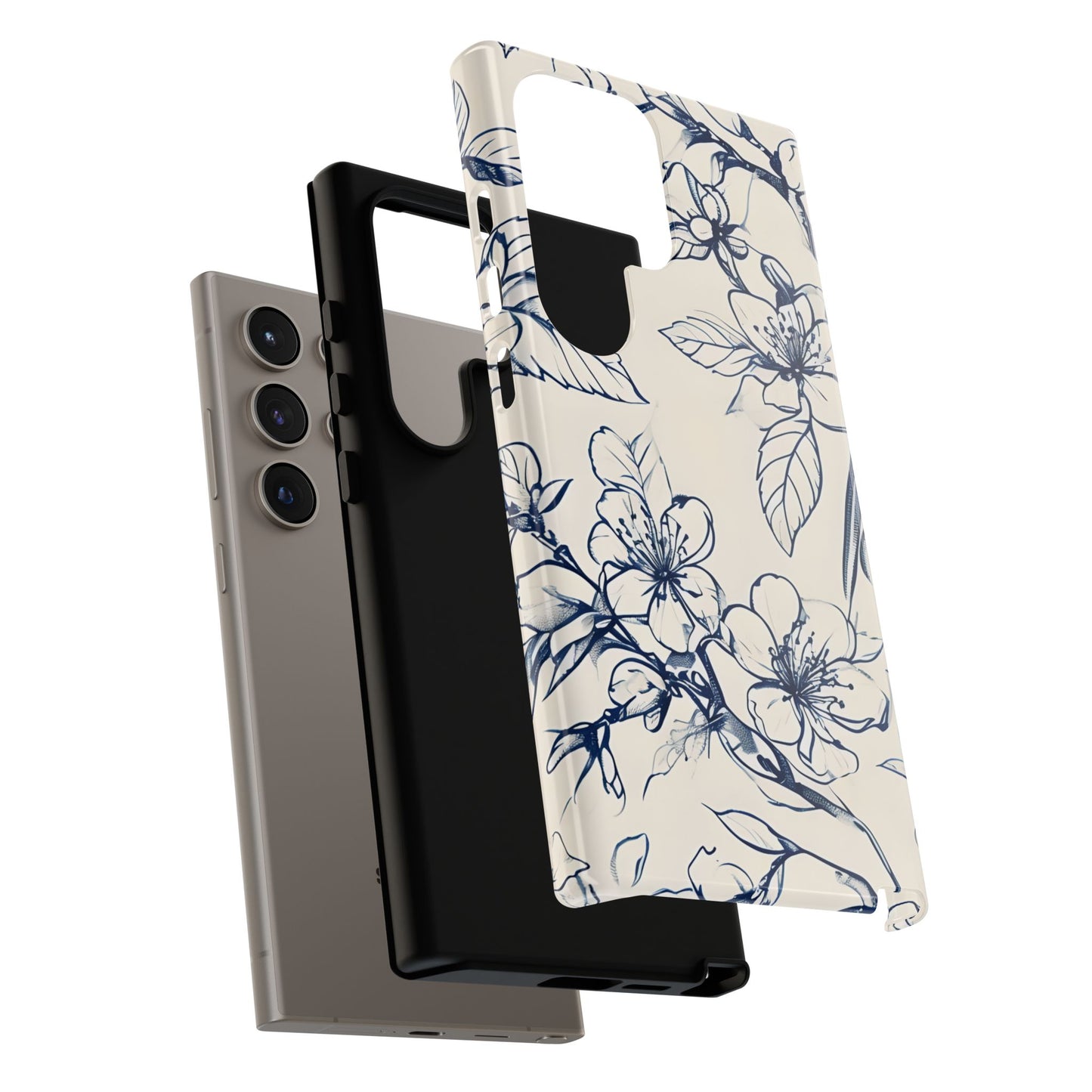 Blossom Sketch Samsung Galaxy Tough Case