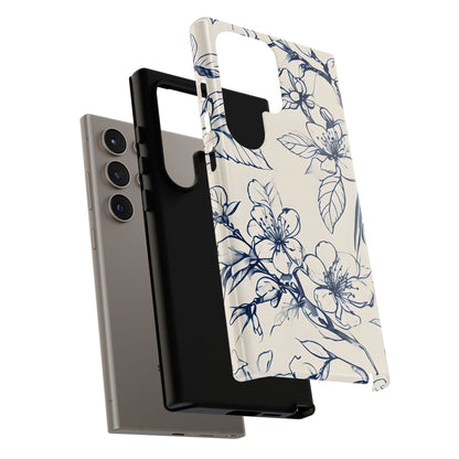 Blossom Sketch Samsung Galaxy Tough Case