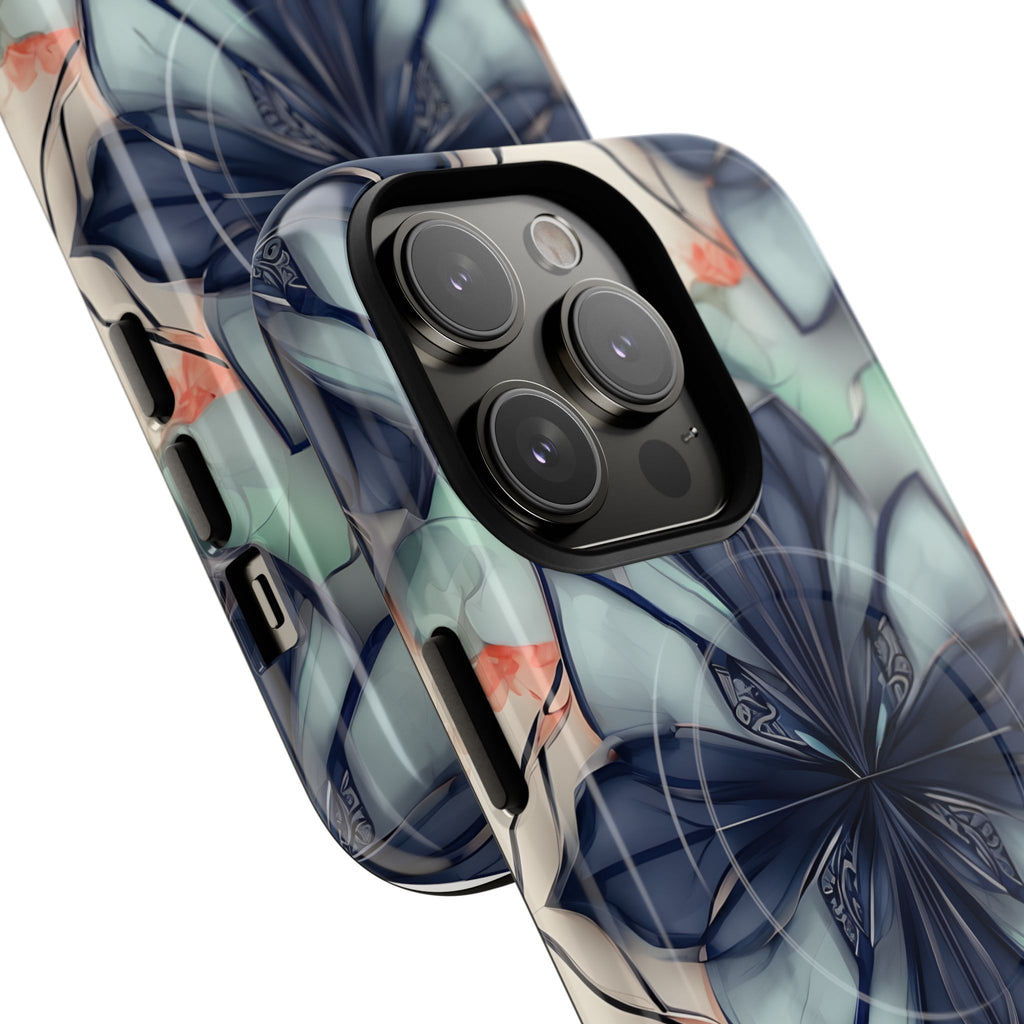 Midnight Mosaic MagSafe iPhone 14 Pro - Designer Shockproof Cover