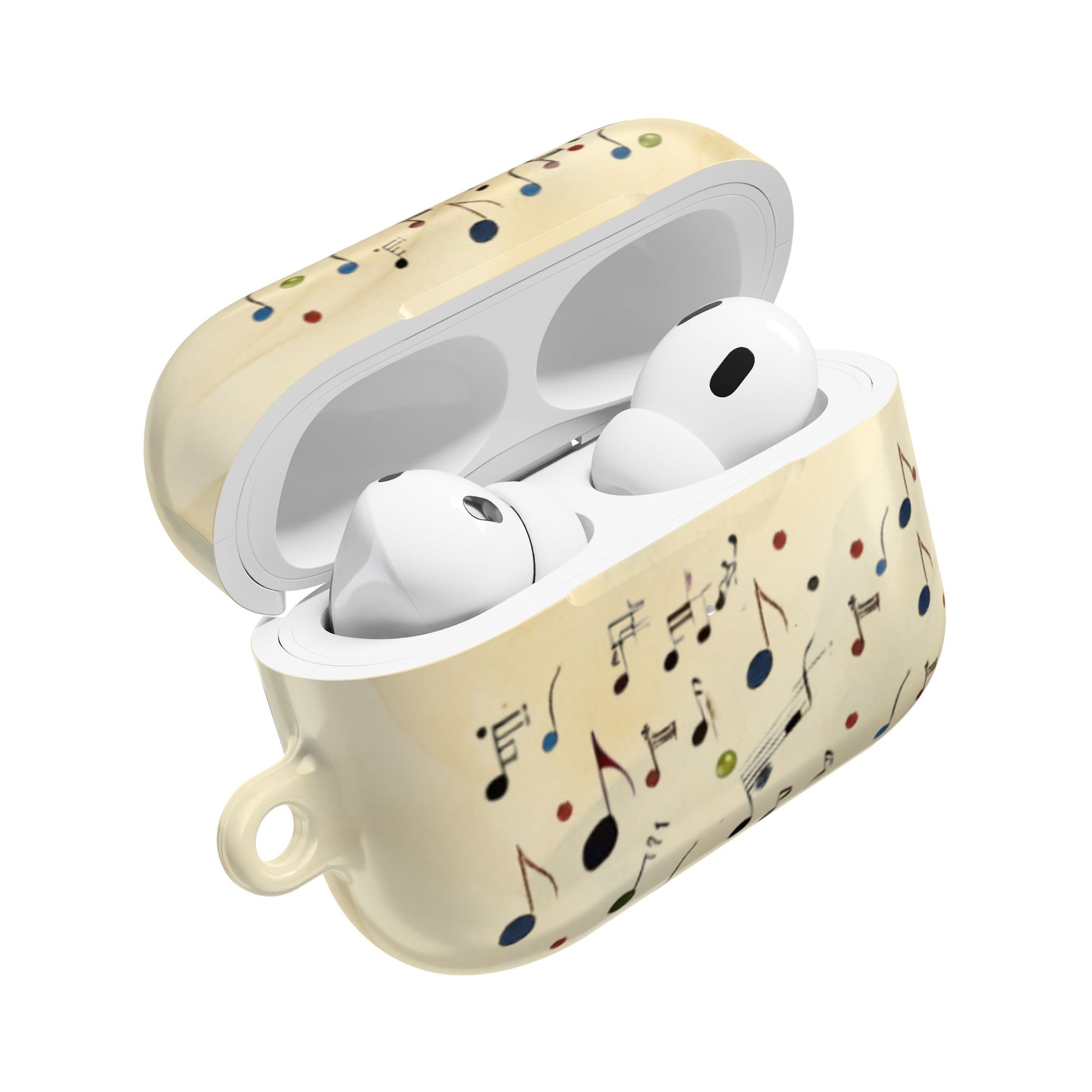 Melodic Flow Musical Notes AirPods Case - Abstract Music Design for Gen 1, 2, 3, Pro Gen 1 & 2