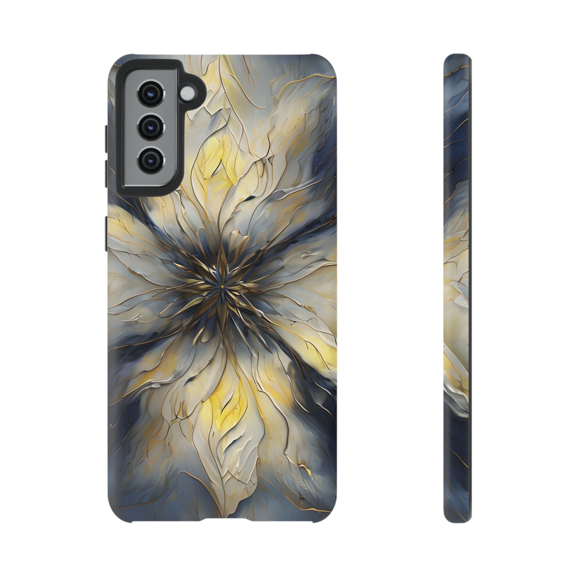 Luminous Petal Tough Case for Samsung Galaxy S21 Plus - Premium Shockproof Designer Phone Cover