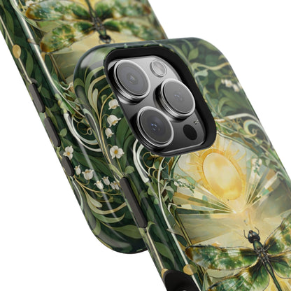Emerald Sun Dragonfly iPhone MagSafe Case