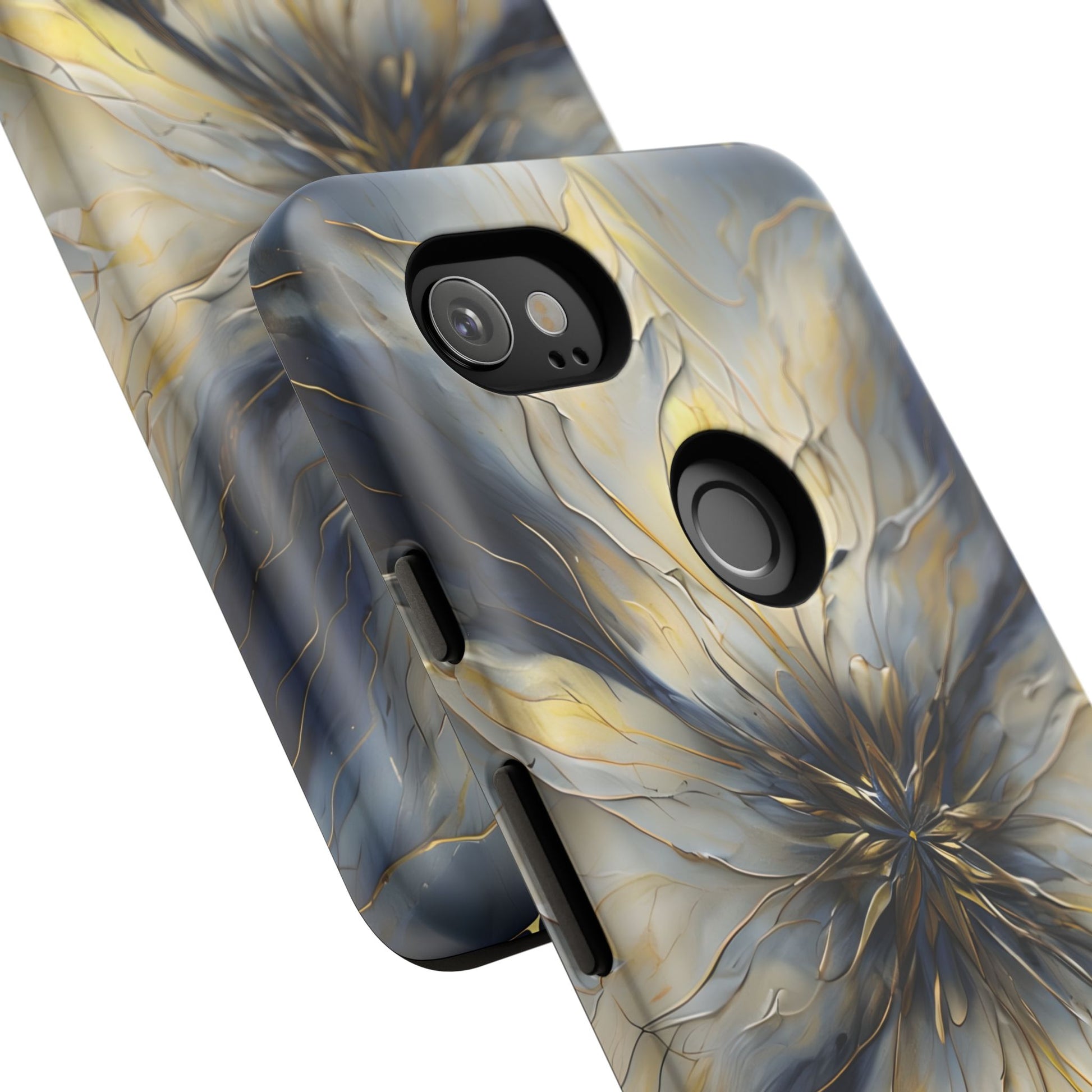 Luminous Petal Tough Case for Google Pixel 2 XL - Premium Artistic Shockproof Cover, Elegant Protective Phone Case