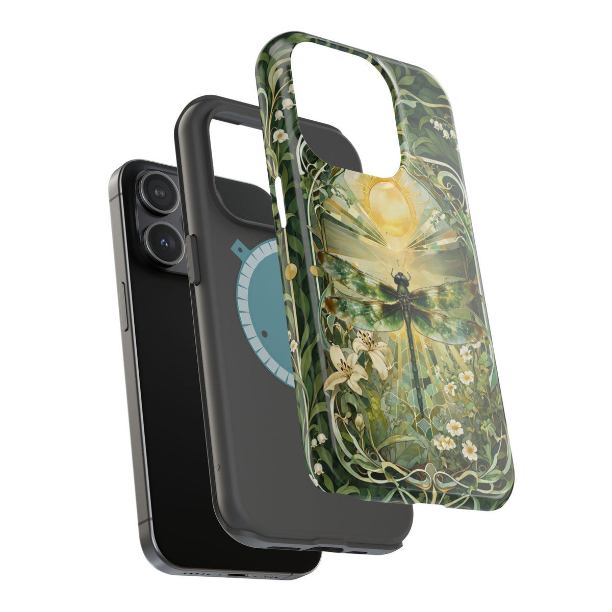 Emerald Sun Dragonfly iPhone MagSafe Case