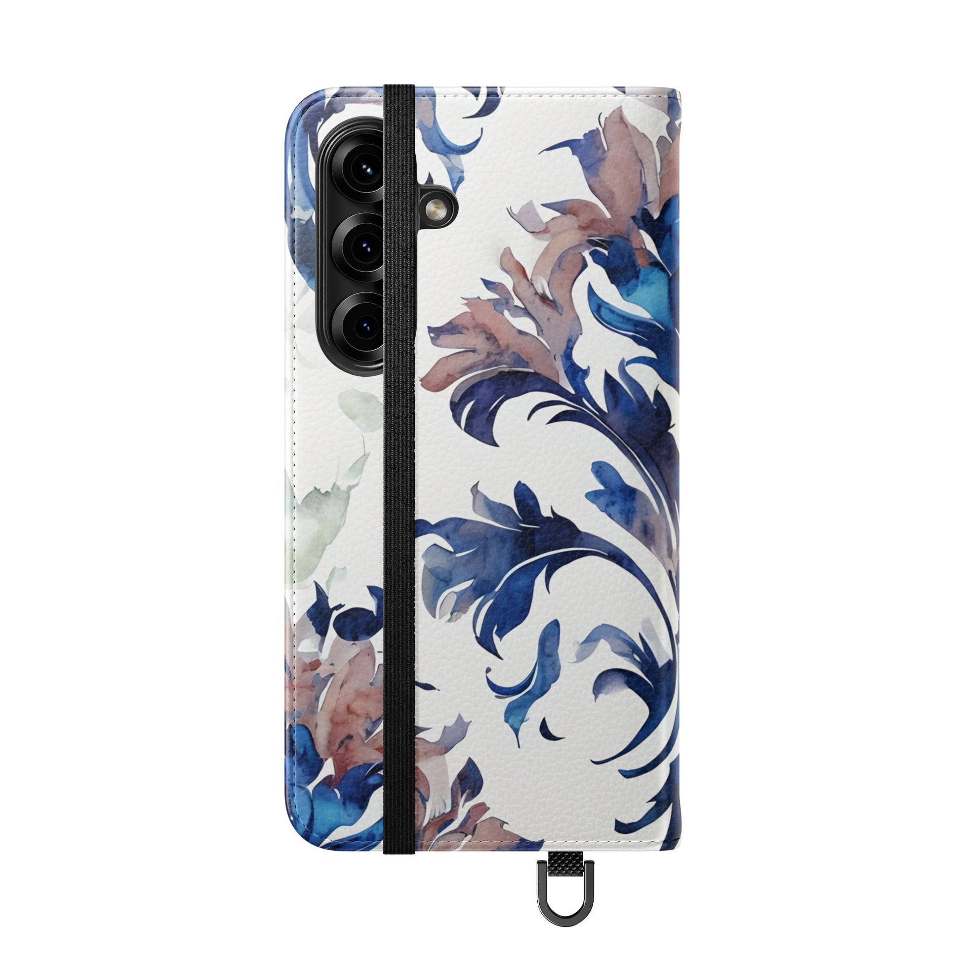 Delft Reverie - Abstract Wallet Phone Case for Samsung Galaxy S25
