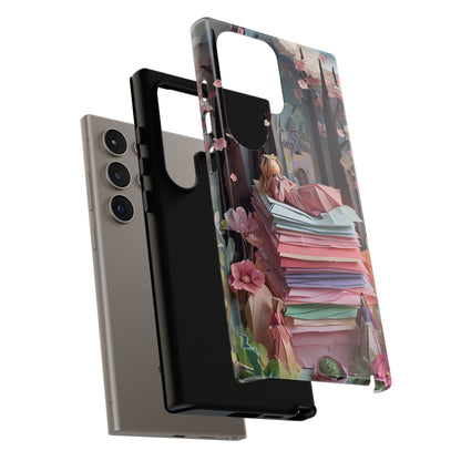 A Good Night's Sleep - Samsung Galaxy - Tough Phone Case -Whimsical Fantasy Floral Design