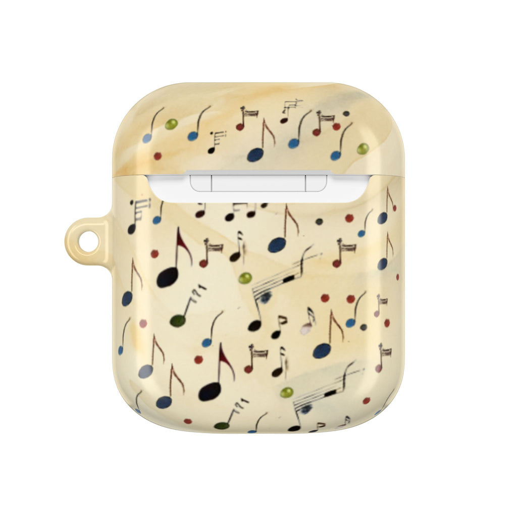 Melodic Flow Musical Notes AirPods Case - Abstract Music Design for Gen 1, 2, 3, Pro Gen 1 & 2