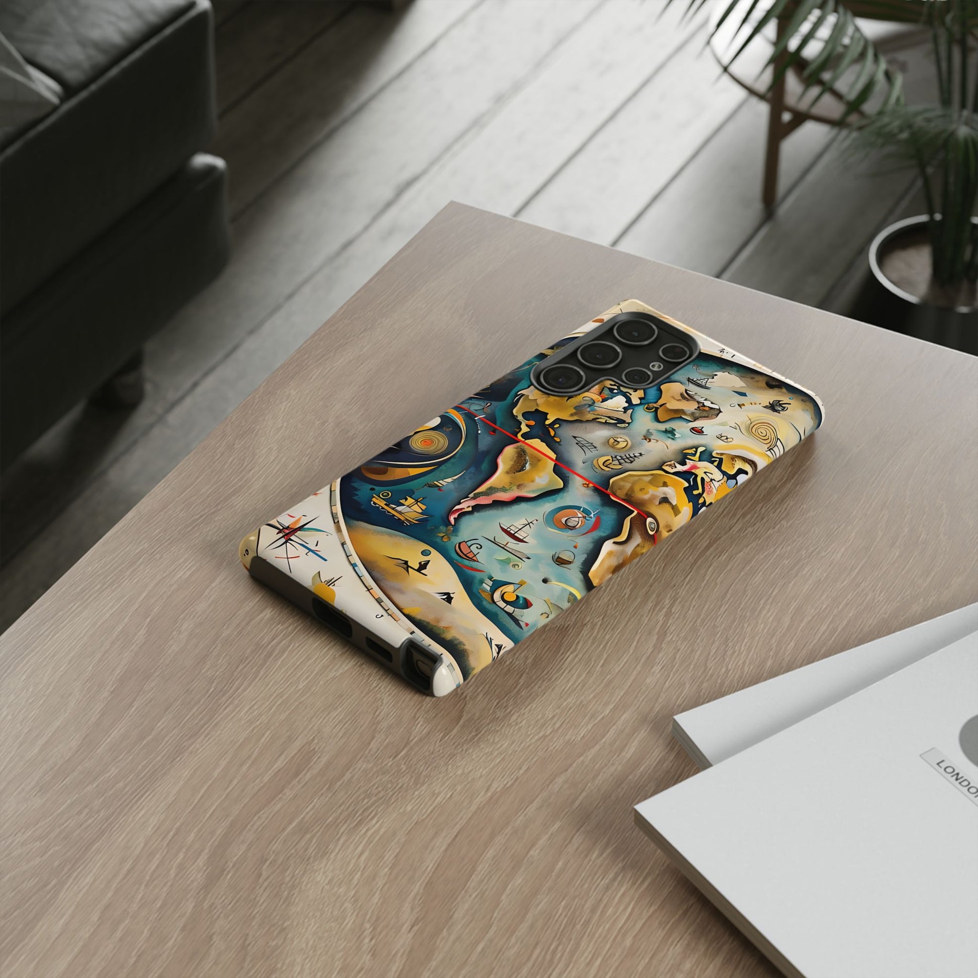 Celestial Map Samsung Galaxy S22 Plus Tough Case - Vintage Map - Premium Abstract Design