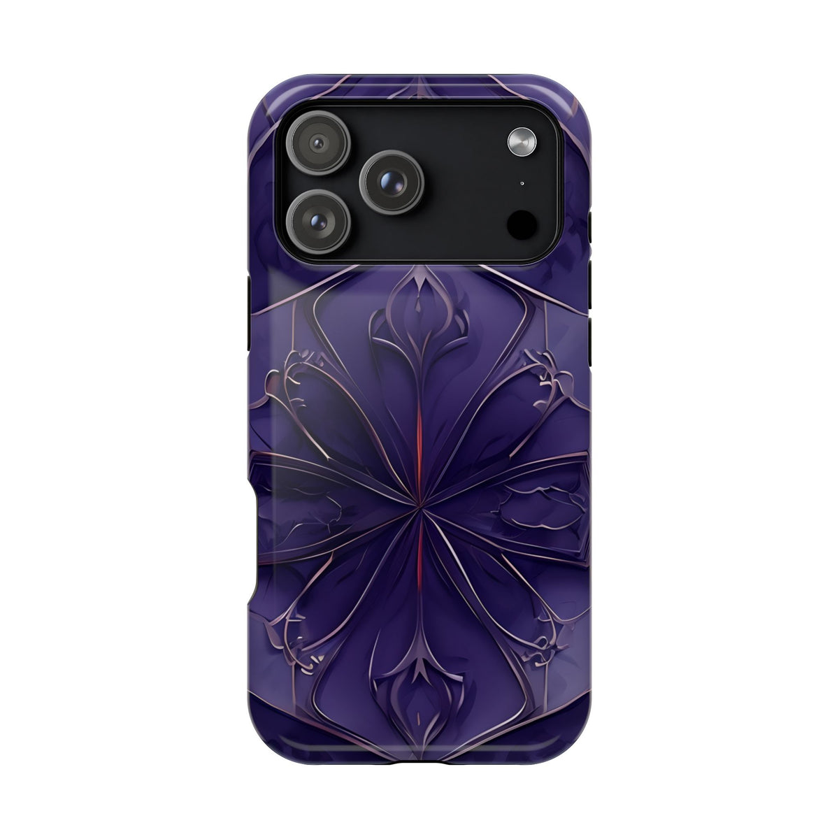 Violet Nebula iPhone MagSafe Case