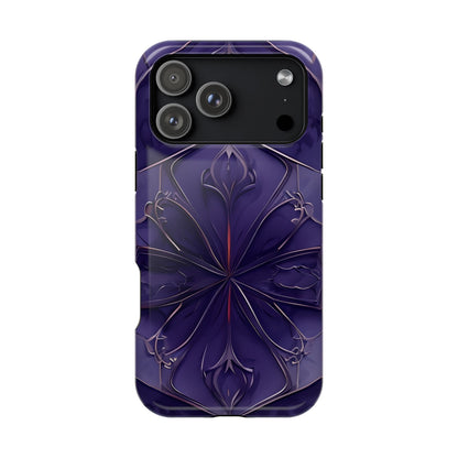 Violet Nebula iPhone MagSafe Case