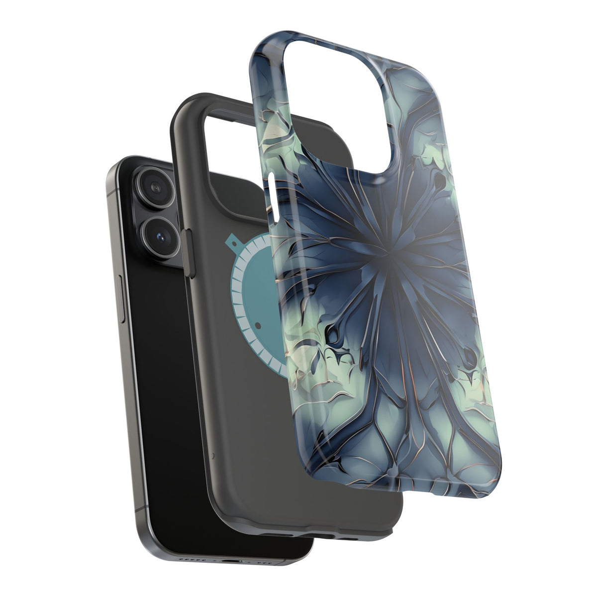 Indigo Mosaic iPhone MagSafe Case