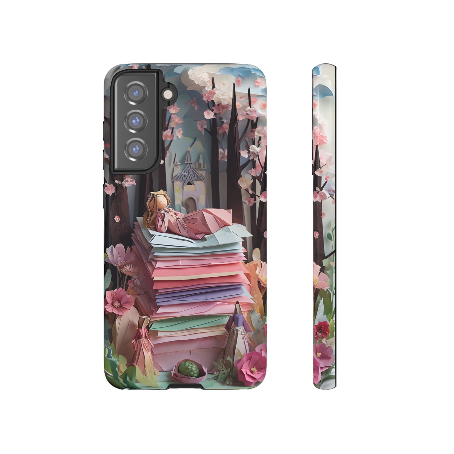 A Good Night's Sleep - Samsung Galaxy - Tough Phone Case -Whimsical Fantasy Floral Design