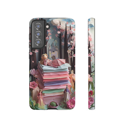 A Good Night's Sleep - Samsung Galaxy - Tough Phone Case -Whimsical Fantasy Floral Design
