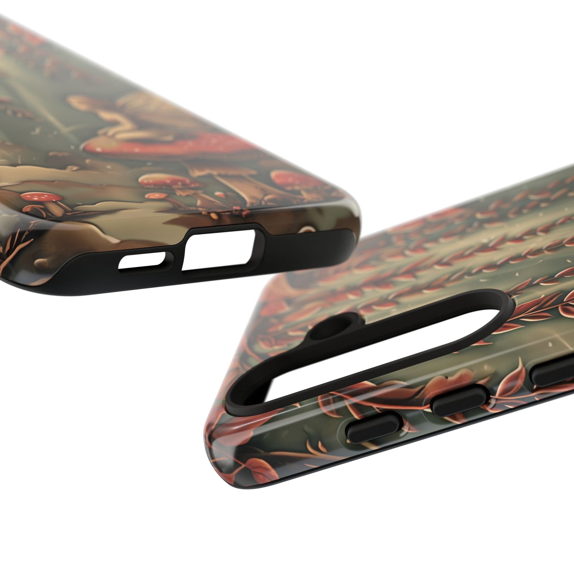 Willow Whisper - Tranquil Nature Art Samsung Galaxy S24 Tough Phone Case - Serene Willow Tree & Meditative Figure Design