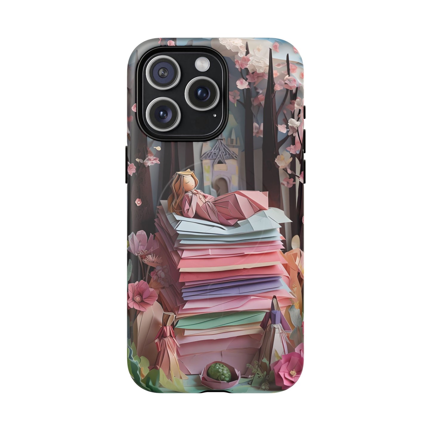 A Good Night's Sleep - iPhone MagSafe Phone Case - Whimsical Fantasy Floral Design