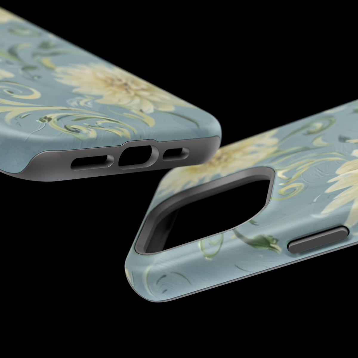 Golden Dahlia Trio iPhone MagSafe Case