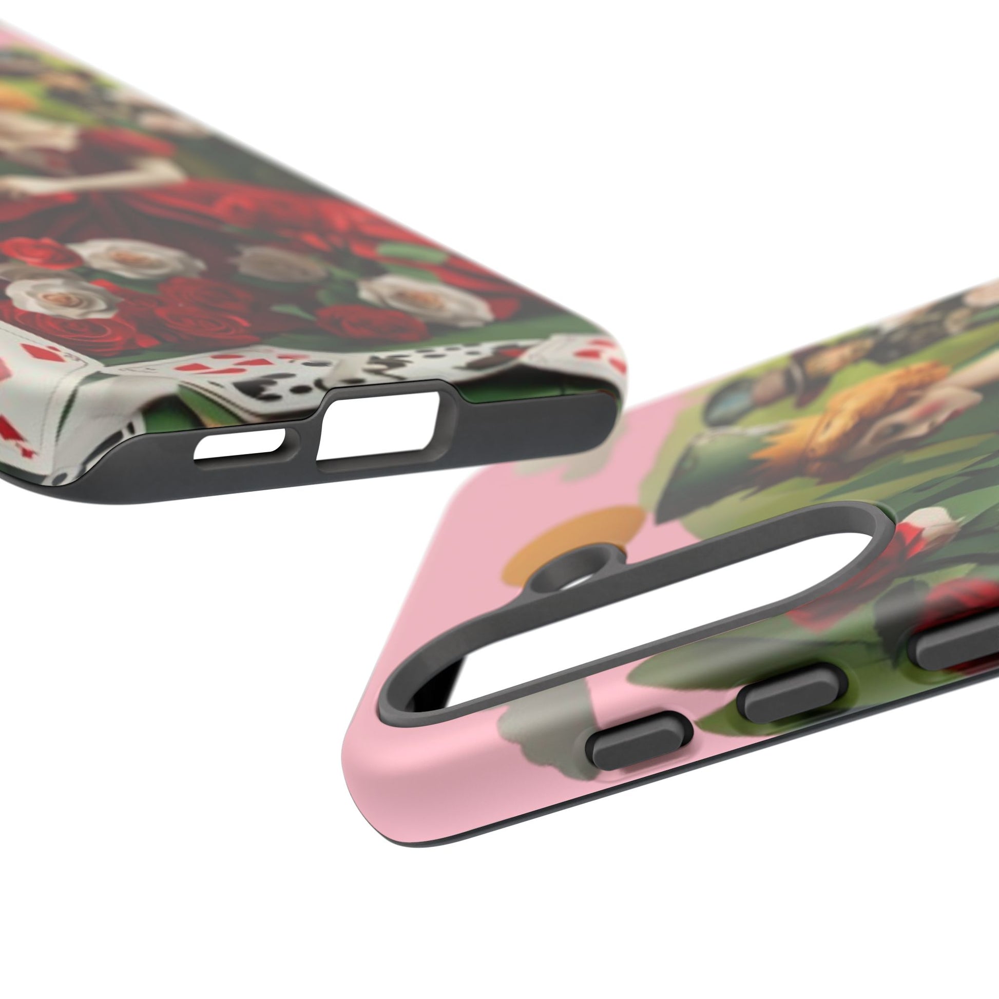 Regal Rose Court - Samsung Galaxy S25 - Tough Phone Case -Whimsical Fantasy Floral Design