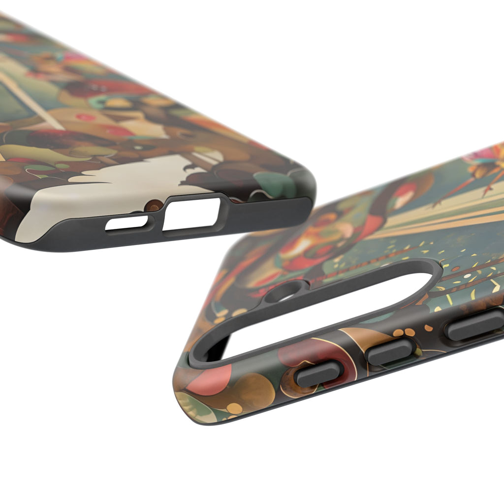 Enchanted Orchard Samsung Galaxy S25 Plus Tough Case - Artistic Fairy Tale Phone Cover - Elegant Protective Fantasy Art Accessory