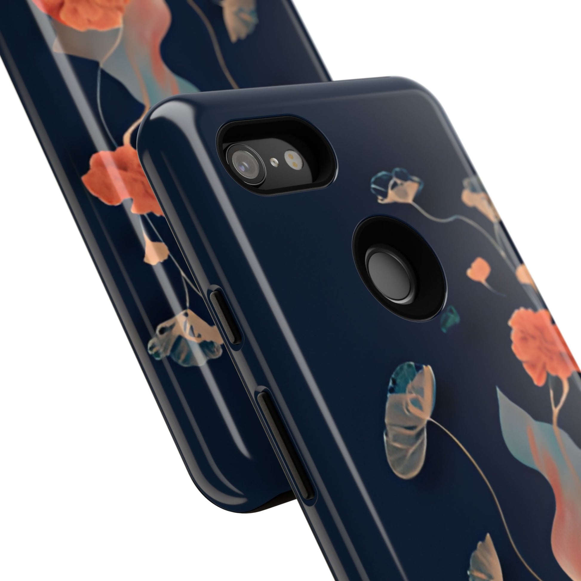 Lotus Reverie - Elegant Artistic Floral Google Pixel 3XL Tough Phone Case - Painterly Lotus Blossom Design