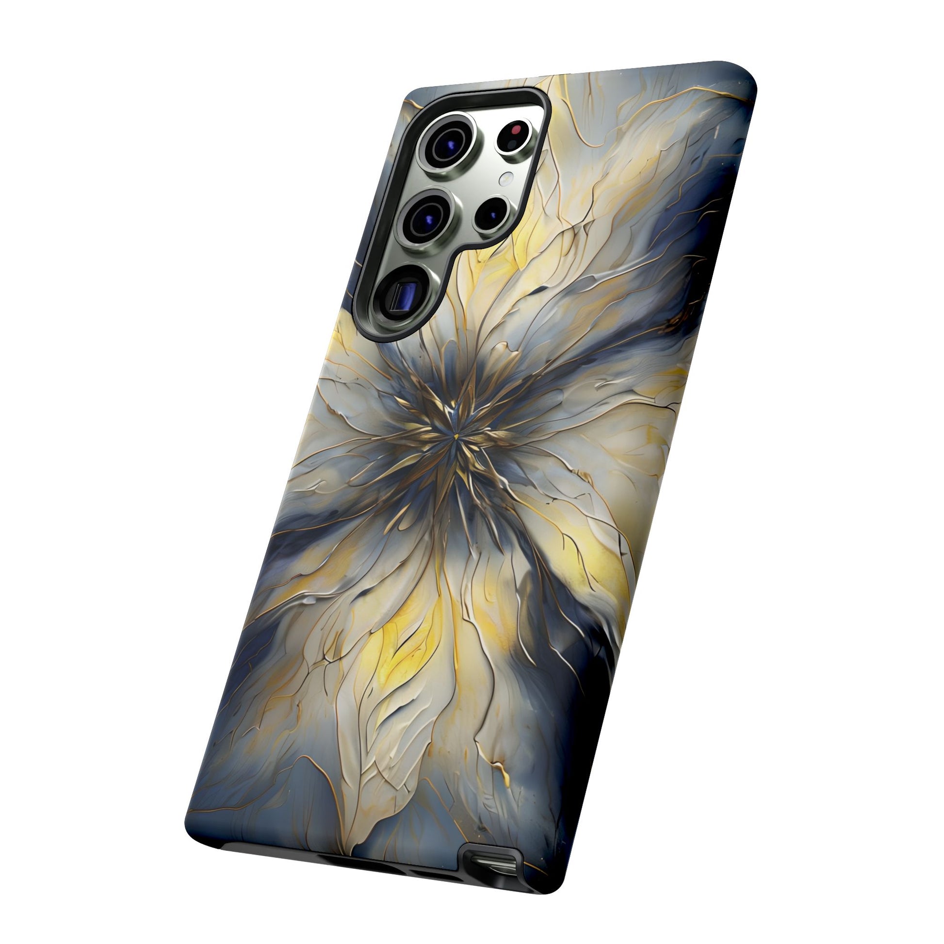 Luminous Petal Tough Case for Samsung Galaxy S23 Ultra - Premium Shockproof Designer Phone Cover