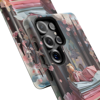 A Good Night's Sleep - Samsung Galaxy - Tough Phone Case -Whimsical Fantasy Floral Design