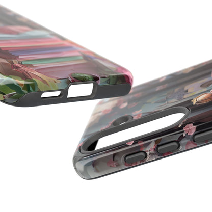 A Good Night's Sleep - Samsung Galaxy - Tough Phone Case -Whimsical Fantasy Floral Design