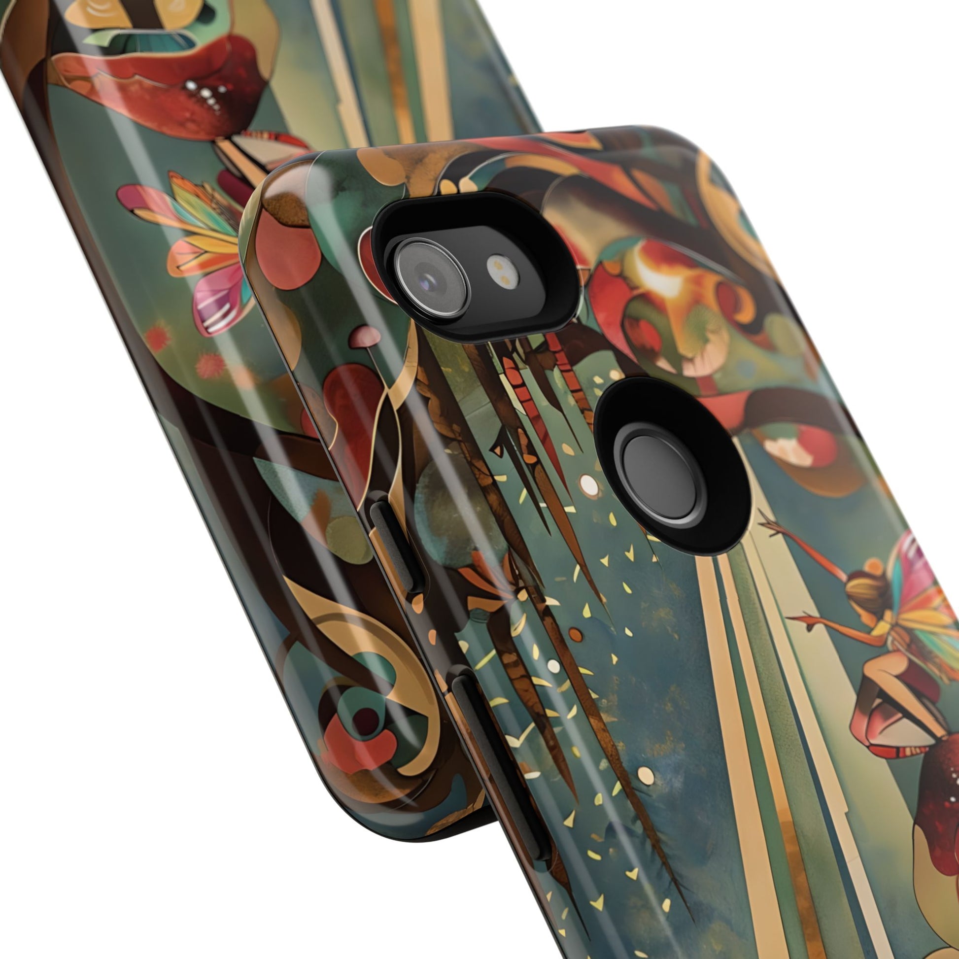 Enchanted Orchard Google Pixel 3a Tough Case - Artistic Fairy Tale Phone Cover - Elegant Protective Fantasy Art Accessory