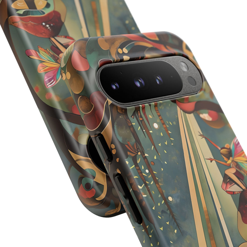 Enchanted Orchard Google Pixel 9 Pro XL Tough Case - Artistic Fairy Tale Phone Cover - Elegant Protective Fantasy Art Accessory