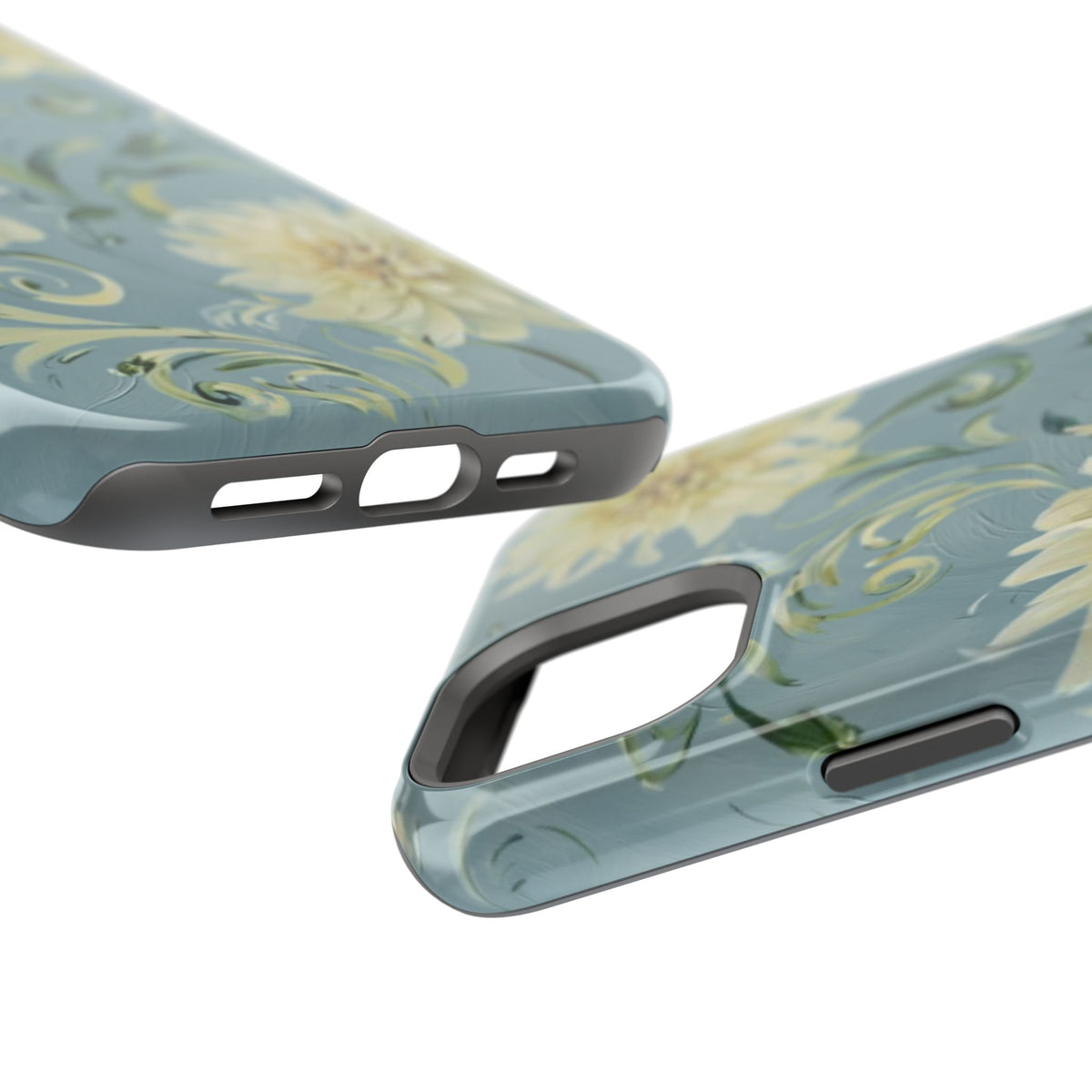 Golden Dahlia Trio iPhone MagSafe Case