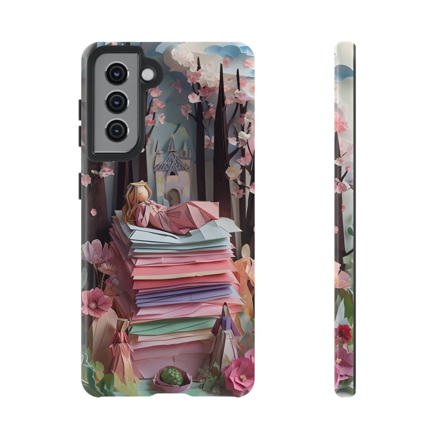 A Good Night's Sleep - Samsung Galaxy - Tough Phone Case -Whimsical Fantasy Floral Design