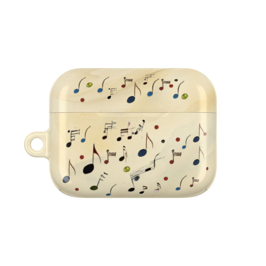 Melodic Flow Musical Notes AirPods Case - Abstract Music Design for Gen 1, 2, 3, Pro Gen 1 & 2