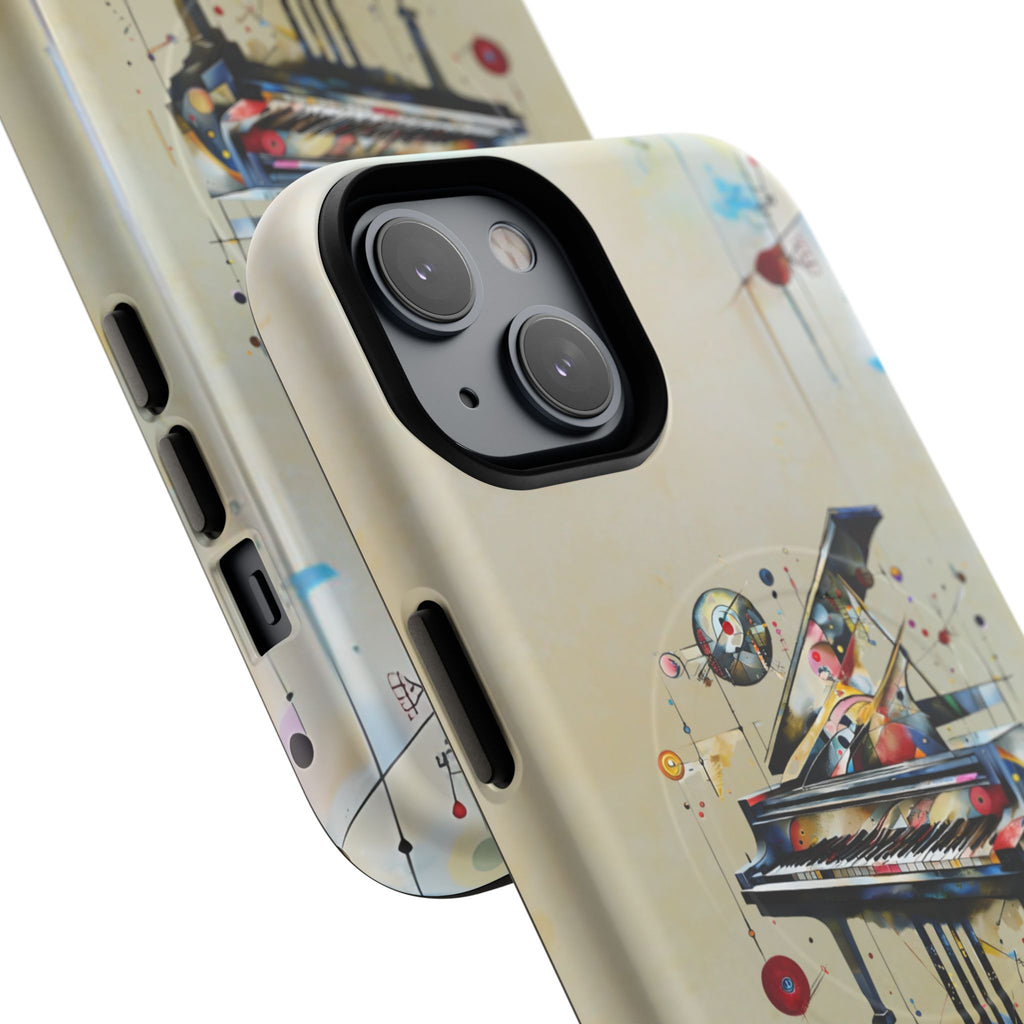 Keys of Imagination Artistic Grand Piano iPhone 14 MagSafe Case