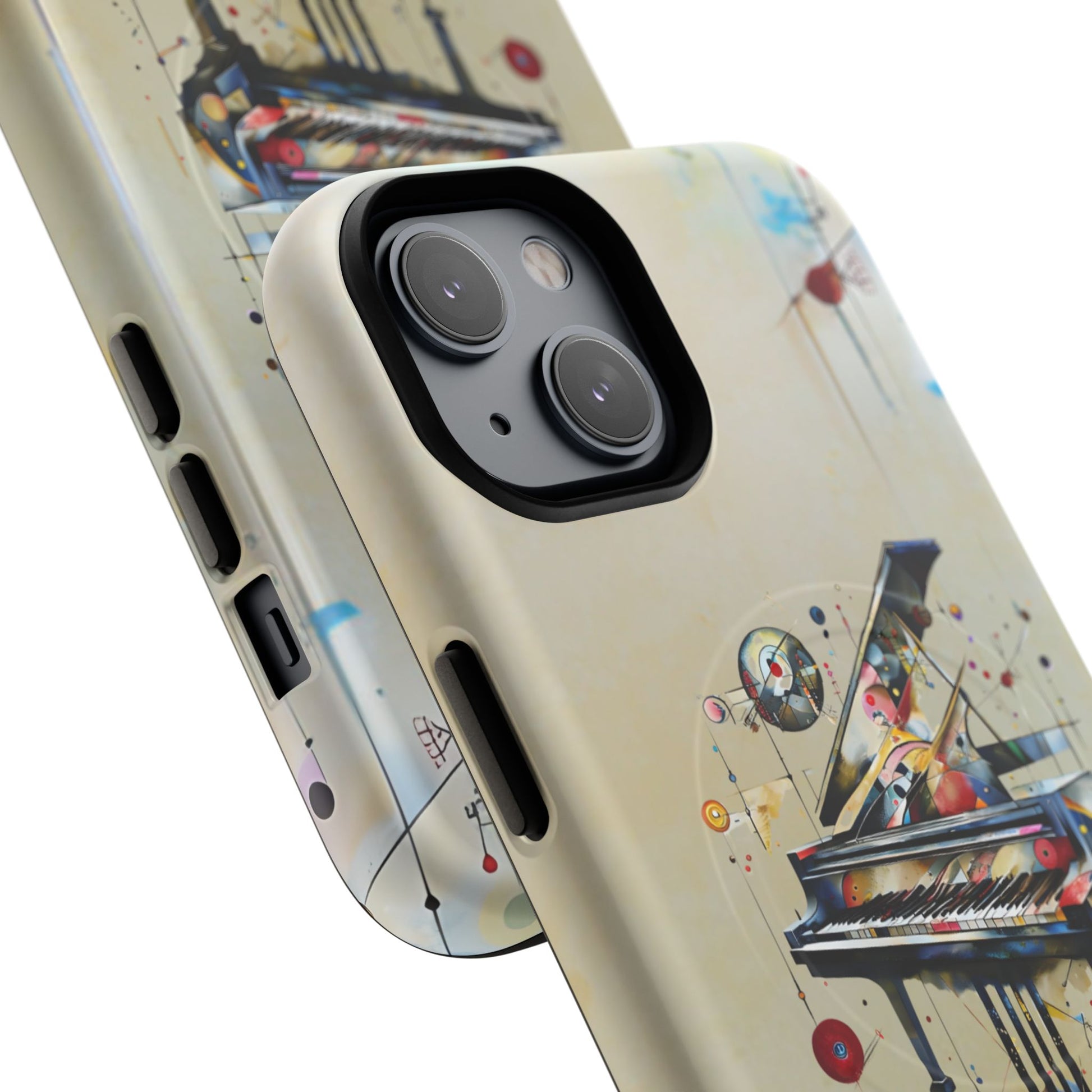 Keys of Imagination Artistic Grand Piano iPhone 14 MagSafe Case