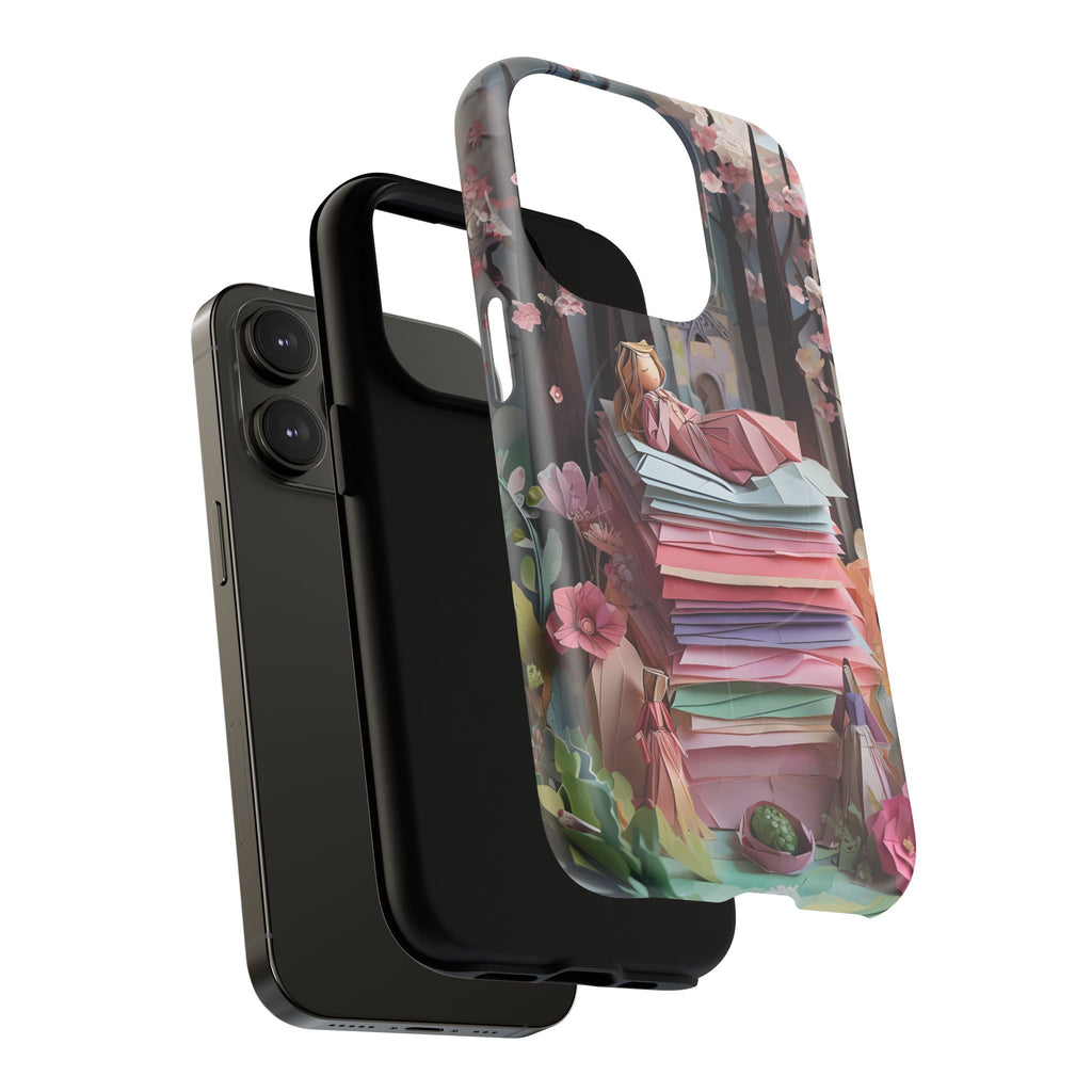 A Good Night's Sleep - iPhone 14 Pro MagSafe Phone Case - Whimsical Fantasy Floral Design