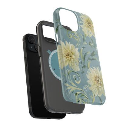 Golden Dahlia Trio iPhone MagSafe Case