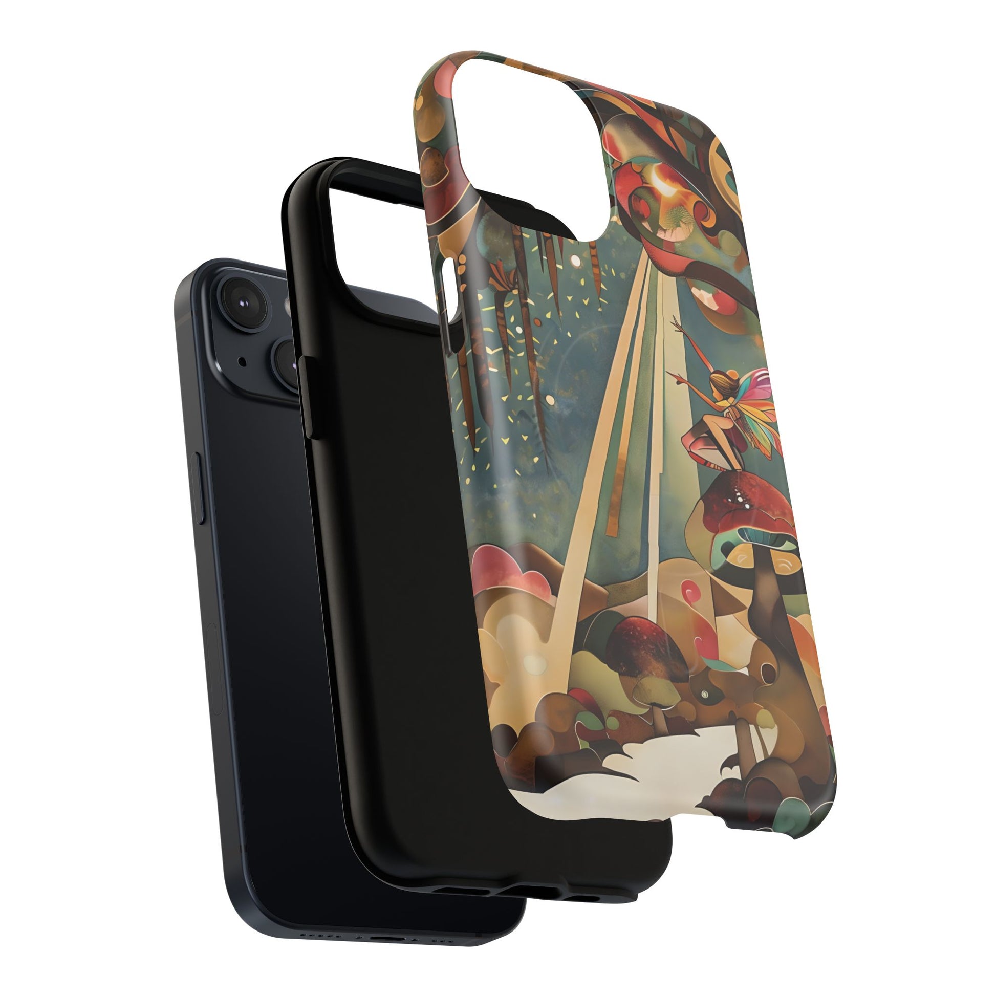 Enchanted Orchard iPhone 14 - Artistic Fairy Tale cover - MagSafe Compatible - Premium Drop Protection