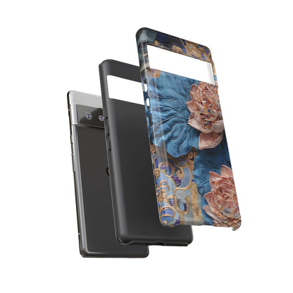 Peony Midnight Tapestry Google Pixel Tough Case