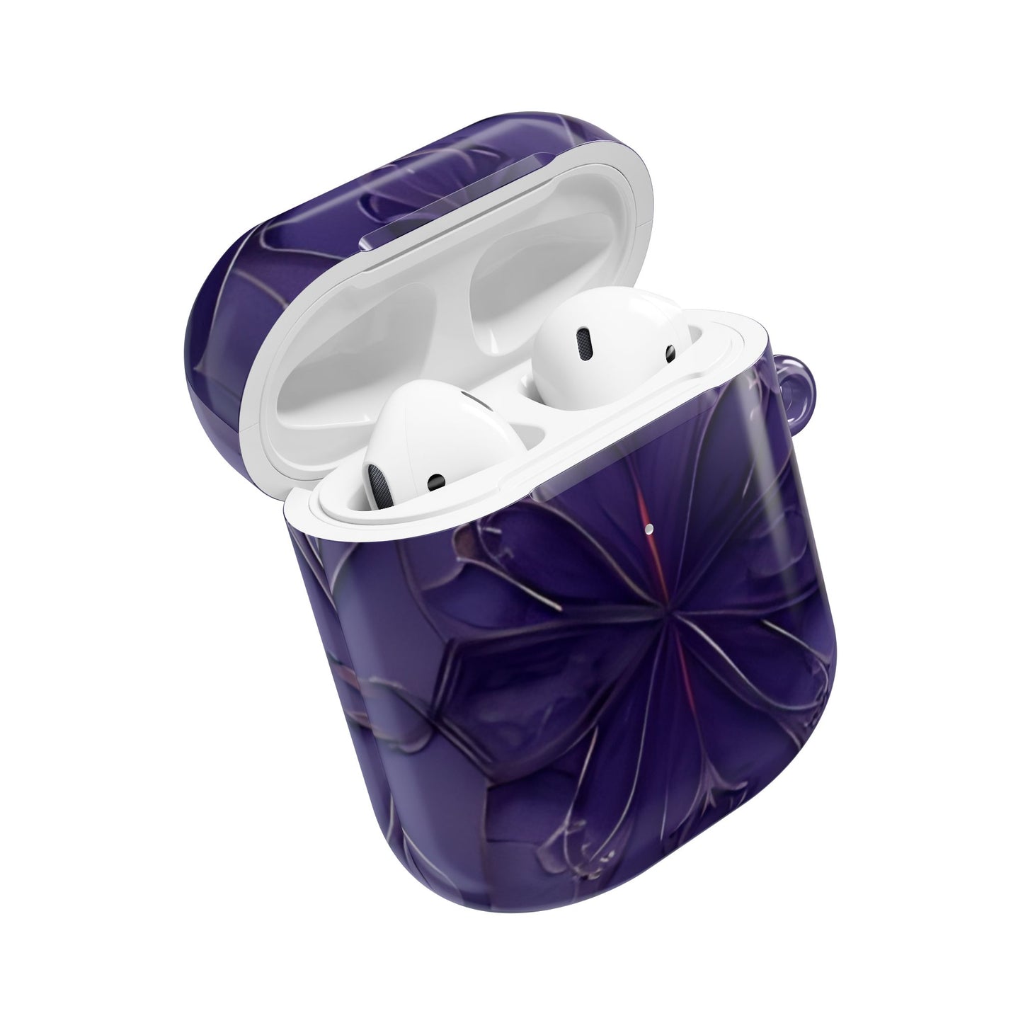 Violet Nebula AirPod Case - Purple Cosmic Earbud Cover for Gen 1, 2, 3, Pro Gen 1 & 2