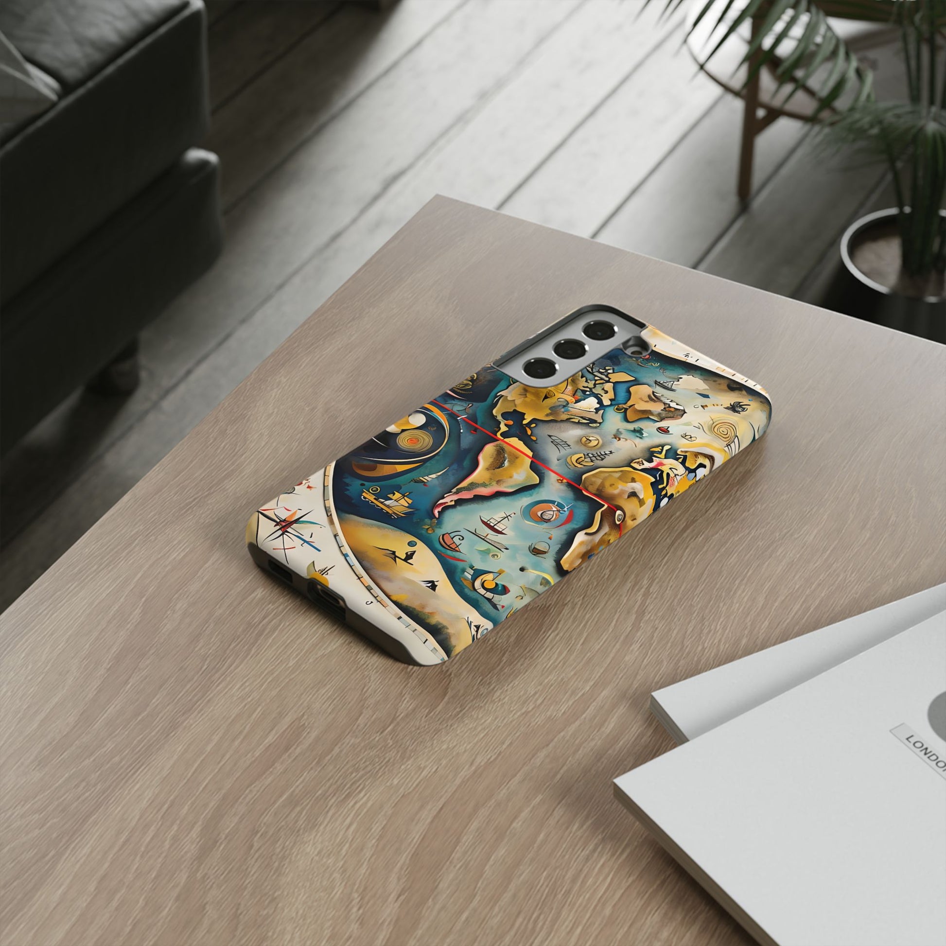 Celestial Map Samsung Galaxy S22 Plus Tough Case - Vintage Map - Premium Abstract Design