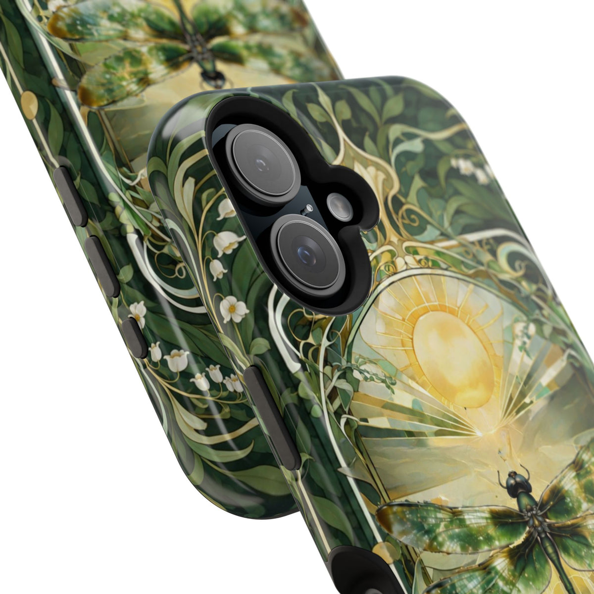 Emerald Sun Dragonfly iPhone MagSafe Case