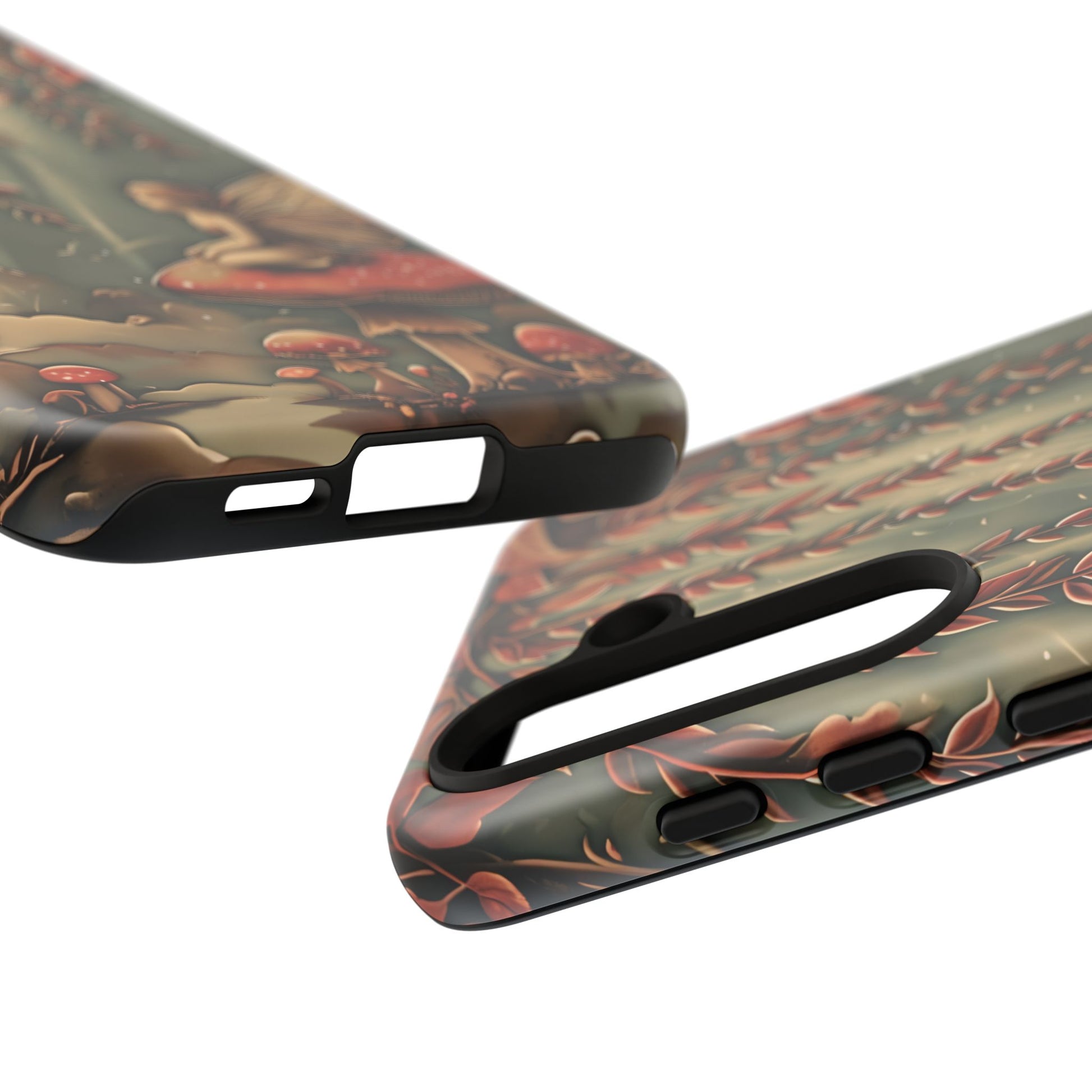 Willow Whisper - Tranquil Nature Art Samsung Galaxy S24 Tough Phone Case - Serene Willow Tree & Meditative Figure Design
