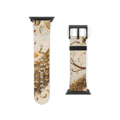 Golden Plumage Apple Watch Band Strap - Timeless Design for your Timepiece
