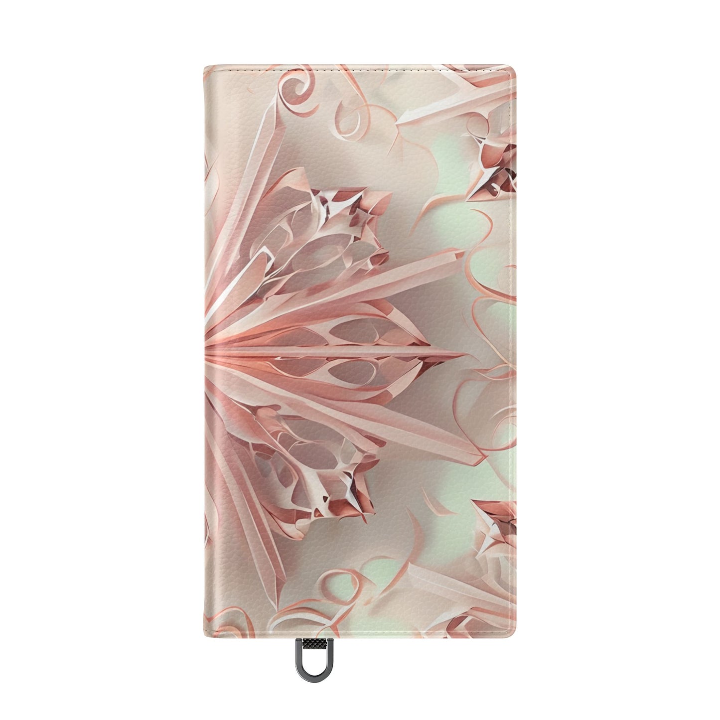 Blush Frost - Abstract Wallet Phone Case for Samsung Galaxy
